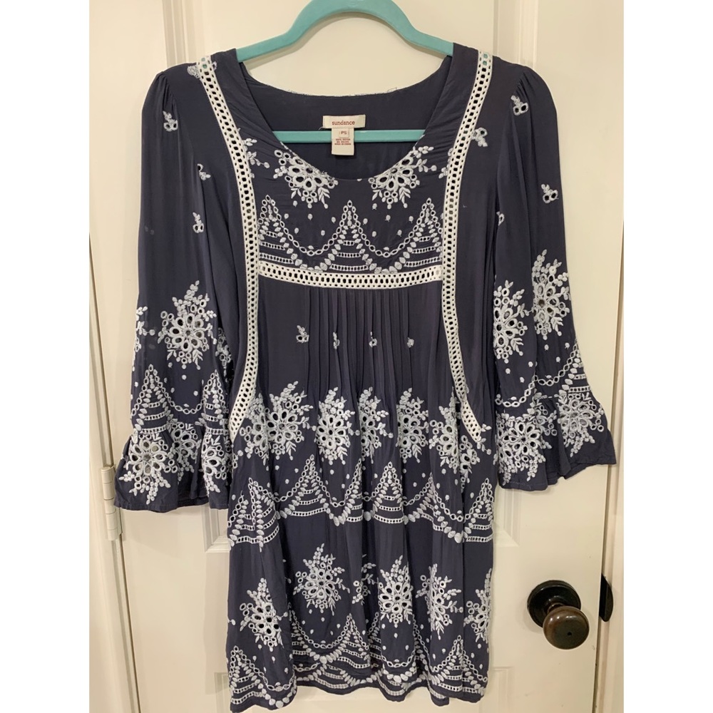 Sundance Embroidered Eyelet Tunic
